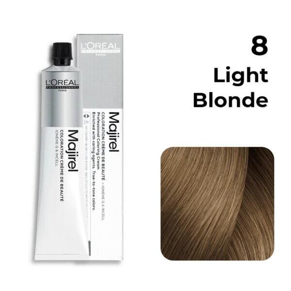 L'Oréal Professionnel Majirel Permanent Colour 8.0 Light Blonde