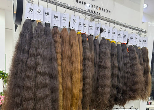 Russian 1by1 Human Hair Extensions