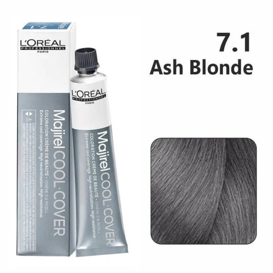 L'Oréal Professionnel Majirel Permanent Colour 7.1 Ash Blonde