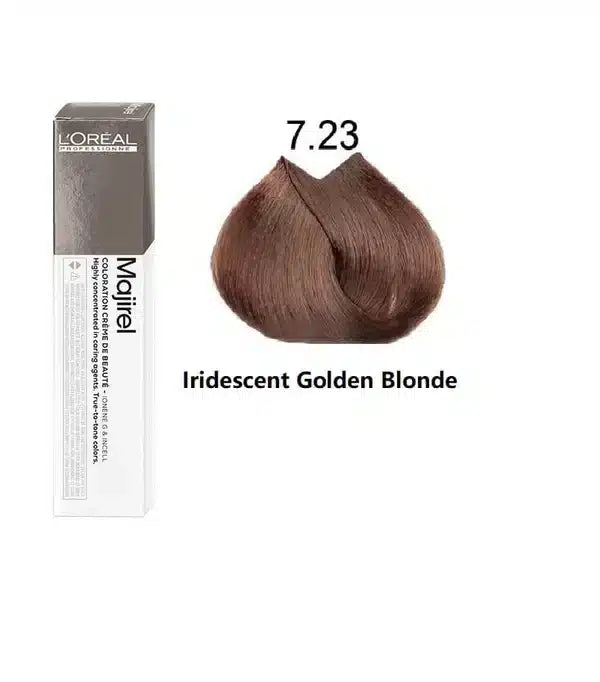 L'Oréal Professionnel Majirel Permanent Colour 7.23 Iridescent Gold Blonde